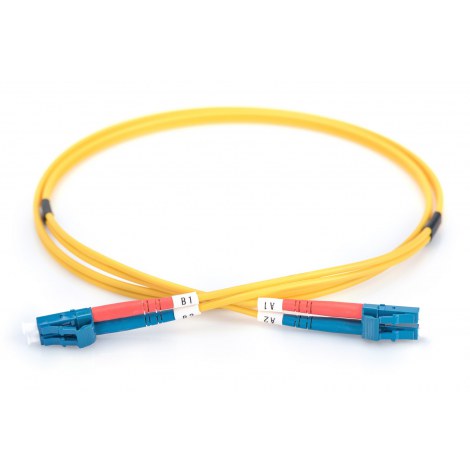 Digitus | Patch cable | Fibre optic | Male | LC single-mode | Male | LC single-mode | Yellow | 1 m - 4